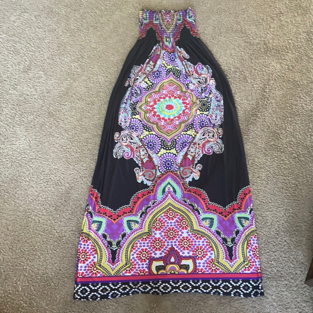 Bailey blue Maxi dress